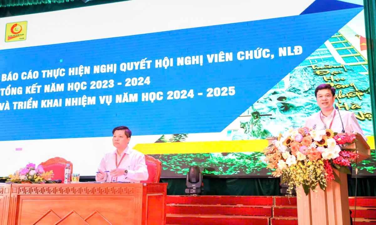 Trường Đại học Công nghiệp Hà Nội: Chuyển đổi số để xây dựng đại học thông minh Trường Đại học Công nghiệp Hà Nội: Chuyển đổi số để xây dựng đại học thông minh