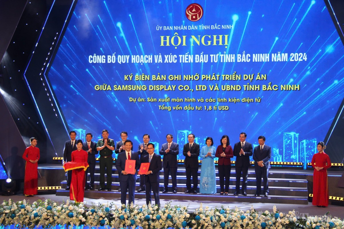 Năm 2024: Thu hút mới vốn FDI vào các khu công nghiệp sẽ là điểm nhấn của Bắc Ninh Năm 2024: Thu hút mới vốn FDI vào các khu công nghiệp sẽ là điểm nhấn của Bắc Ninh