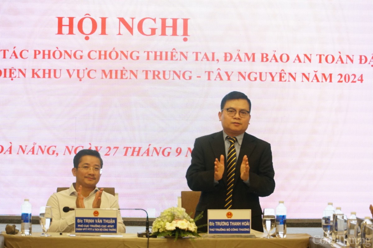 Thứ trưởng Trương Thanh Hoài dự Hội nghị đảm bảo an toàn đập, hồ chứa thủy điện miền Trung – Tây Nguyên Thứ trưởng Trương Thanh Hoài dự Hội nghị đảm bảo an toàn đập, hồ chứa thủy điện miền Trung – Tây Nguyên