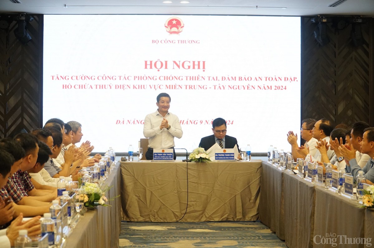 Thứ trưởng Trương Thanh Hoài dự Hội nghị đảm bảo an toàn đập, hồ chứa thủy điện miền Trung – Tây Nguyên Thứ trưởng Trương Thanh Hoài dự Hội nghị đảm bảo an toàn đập, hồ chứa thủy điện miền Trung – Tây Nguyên