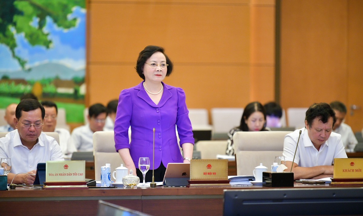 Bộ trưởng Bộ Nội vụ Phạm Thị Thanh Trà Bộ trưởng Bộ Nội vụ Phạm Thị Thanh Trà