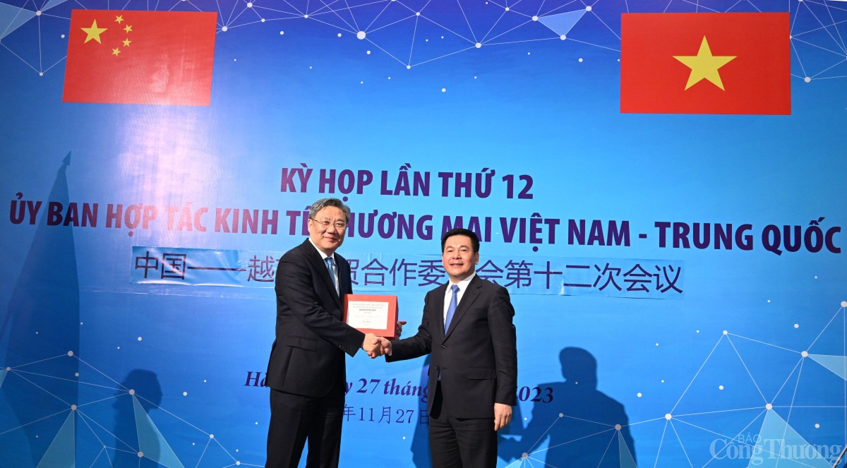 Bộ trưởng Nguyễn Hồng Diên sẽ đồng chủ trì Kỳ họp 13 Ủy ban hợp tác kinh tế, thương mại Việt Nam - Trung Quốc