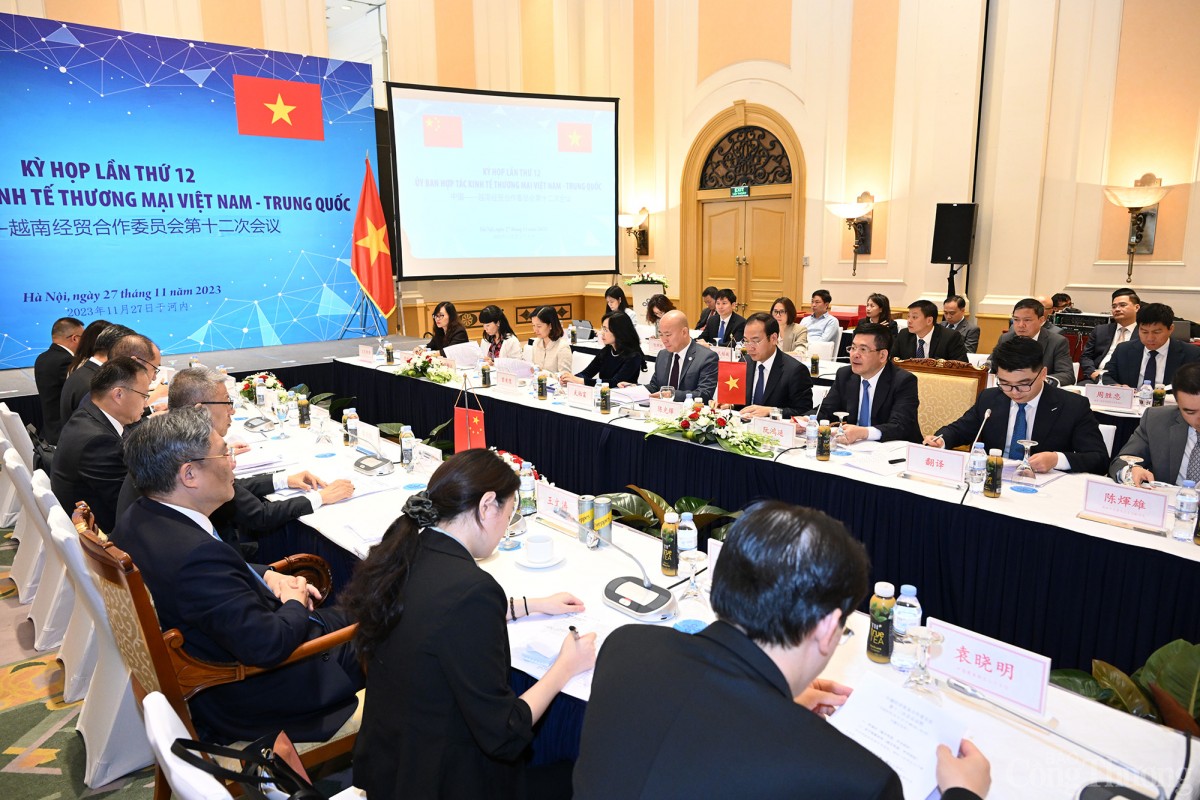 Bộ trưởng Nguyễn Hồng Diên sẽ đồng chủ trì Kỳ họp 13 Ủy ban hợp tác kinh tế, thương mại Việt Nam - Trung Quốc