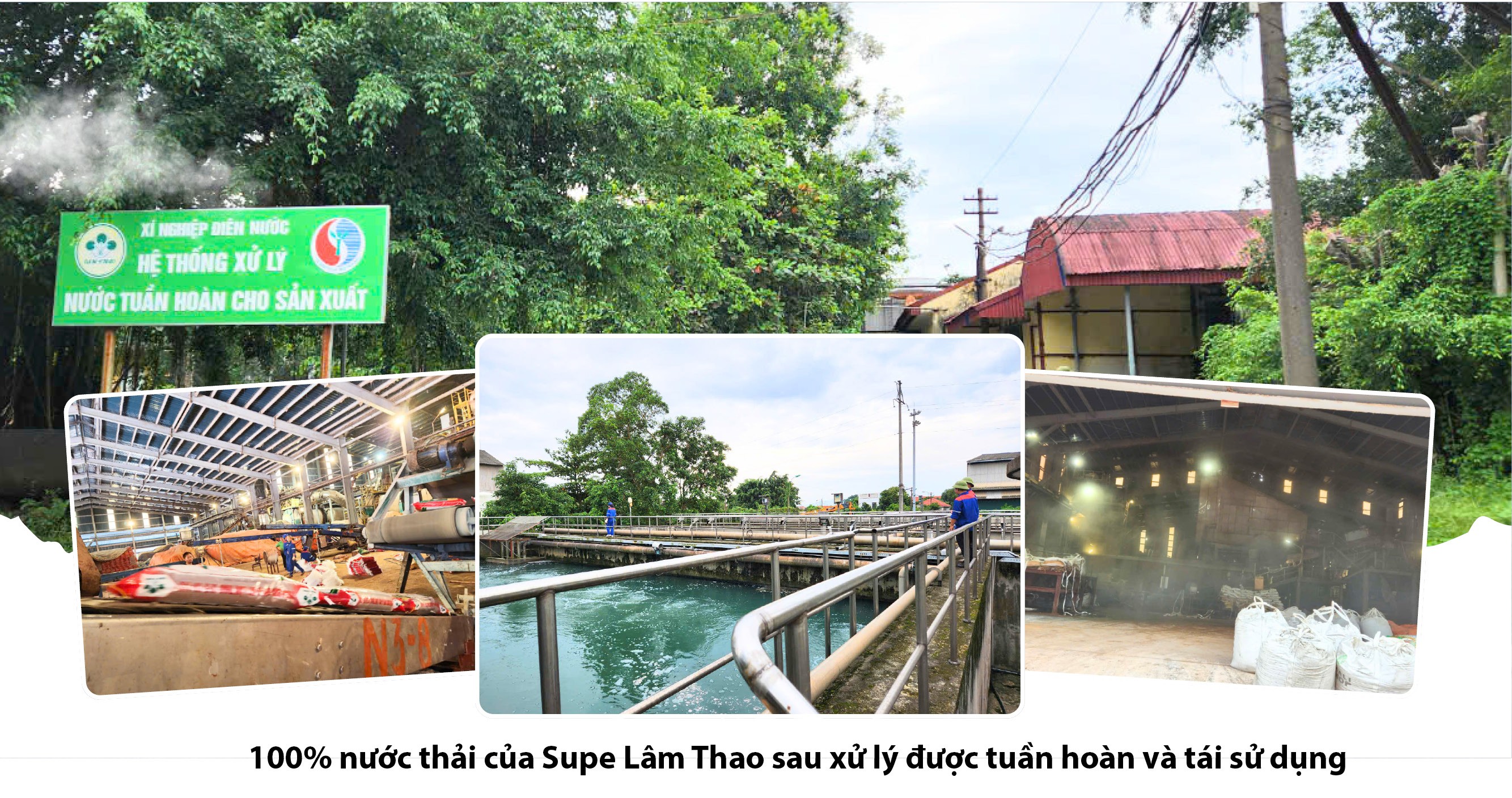 Sản xuất xanh ở Supe Lâm Thao Sản xuất xanh ở Supe Lâm Thao