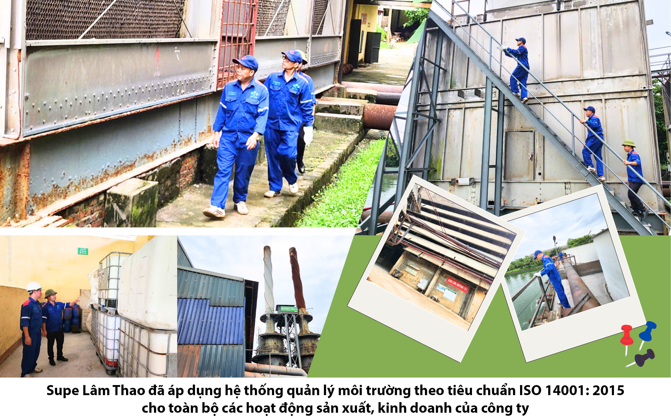 Sản xuất xanh ở Supe Lâm Thao Sản xuất xanh ở Supe Lâm Thao