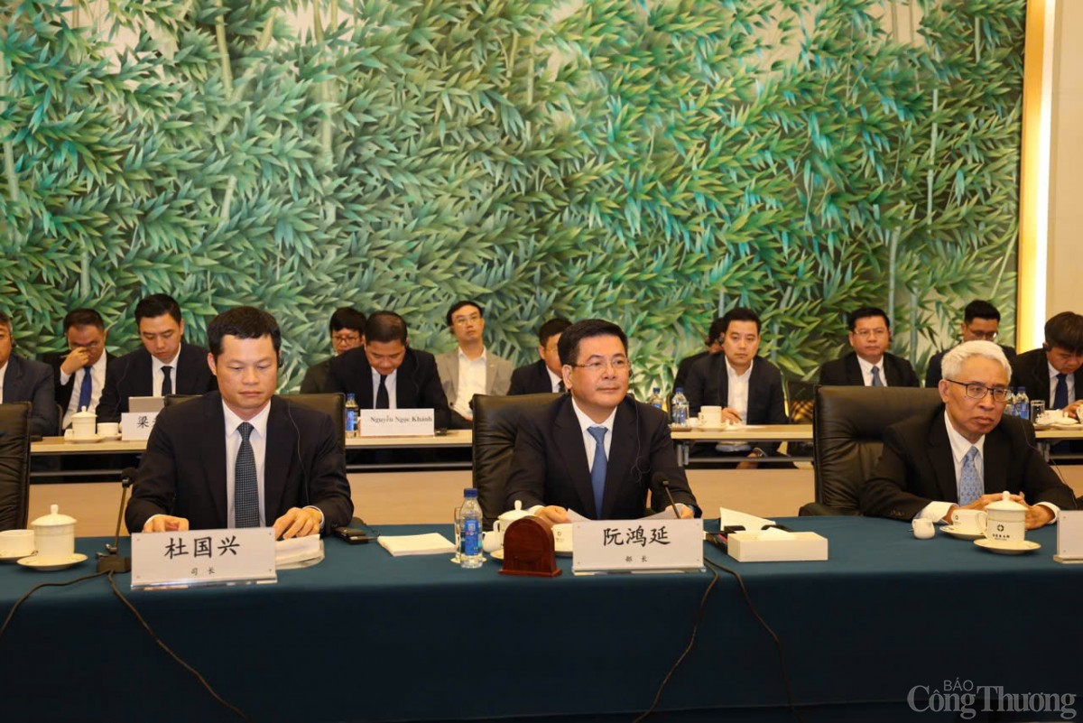 Bộ trưởng Nguyễn Hồng Diên đồng chủ trì Kỳ họp 13 Ủy ban hợp tác kinh tế, thương mại Việt - Trung Bộ trưởng Nguyễn Hồng Diên đồng chủ trì Kỳ họp 13 Ủy ban hợp tác kinh tế, thương mại Việt - Trung