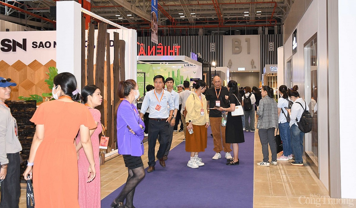 Hơn 500 gian hàng tham dự Triển lãm nội thất và xây dựng Việt Nam