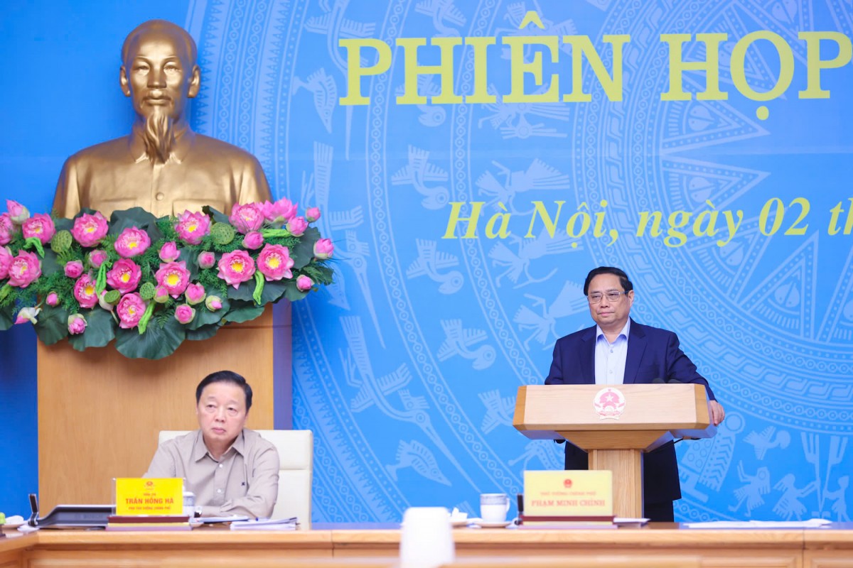 Thủ tướng Phạm Minh Chính: Chuyển đổi số, chuyển đổi xanh là xu hướng tất yếu không thể đảo ngược Thủ tướng Phạm Minh Chính: Chuyển đổi số, chuyển đổi xanh là xu hướng tất yếu không thể đảo ngược