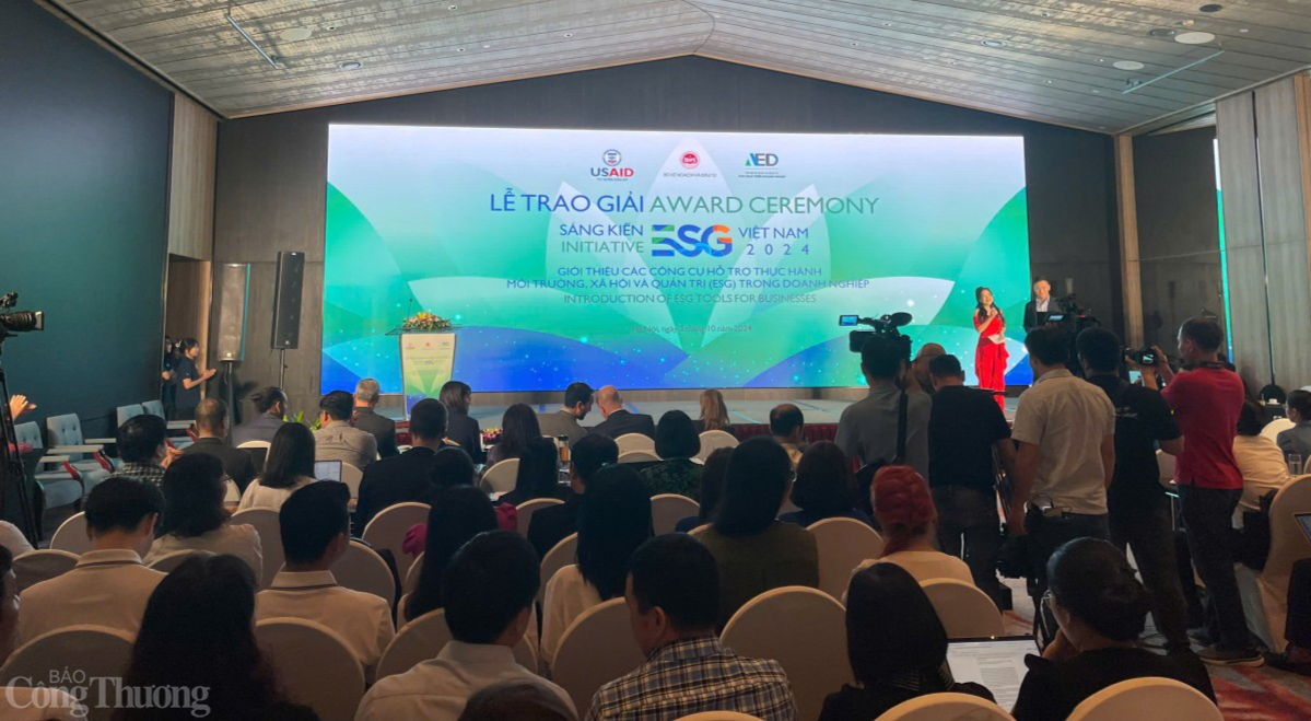 Vinh danh 3 doanh nghiệp chiến thắng chương trình Sáng kiến ESG Việt Nam