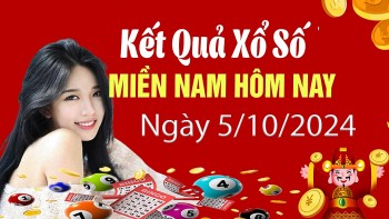 XSMN 5/10, Kết quả xổ số miền Nam hôm nay 5/10/2024, xổ số miền Nam ngày 5 tháng 10,trực tiếp XSMN 5/10