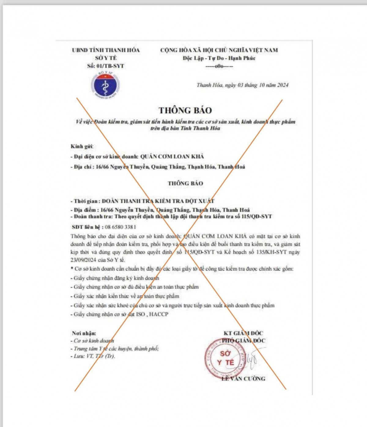 giả mạo văn bản sở y tế thanh hóa giả mạo văn bản sở y tế thanh hóa