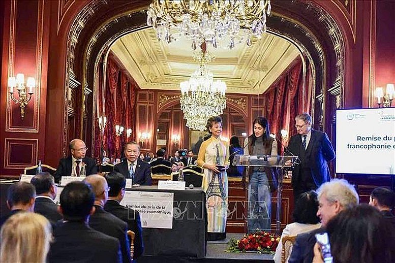 Tổng Bí thư, Chủ tịch nước dự trao giải thưởng Doanh nghiệp Pháp ngữ tiêu biểu Tổng Bí thư, Chủ tịch nước dự trao giải thưởng Doanh nghiệp Pháp ngữ tiêu biểu