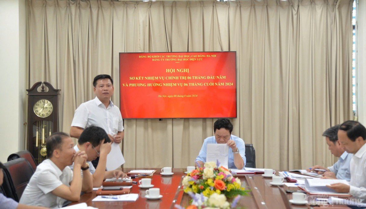 Đảng bộ Trường Đại học Điện lực chủ động đổi mới, thực hiện hiệu quả nhiệm vụ kép Đảng bộ Trường Đại học Điện lực chủ động đổi mới, thực hiện hiệu quả nhiệm vụ kép