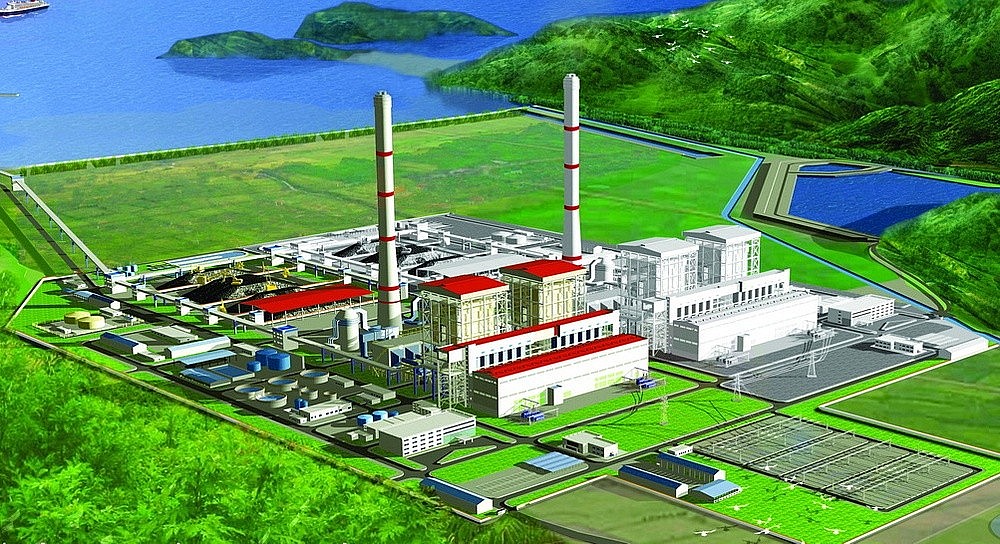 Phối cảnh dự án Nhà máy điện Quảng Trạch I và II Phối cảnh dự án Nhà máy điện Quảng Trạch I và II