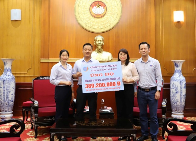 Công ty TNHH Long Hải và tập thể người lao động ủng hộ Công ty TNHH Long Hải và tập thể người lao động ủng hộ
