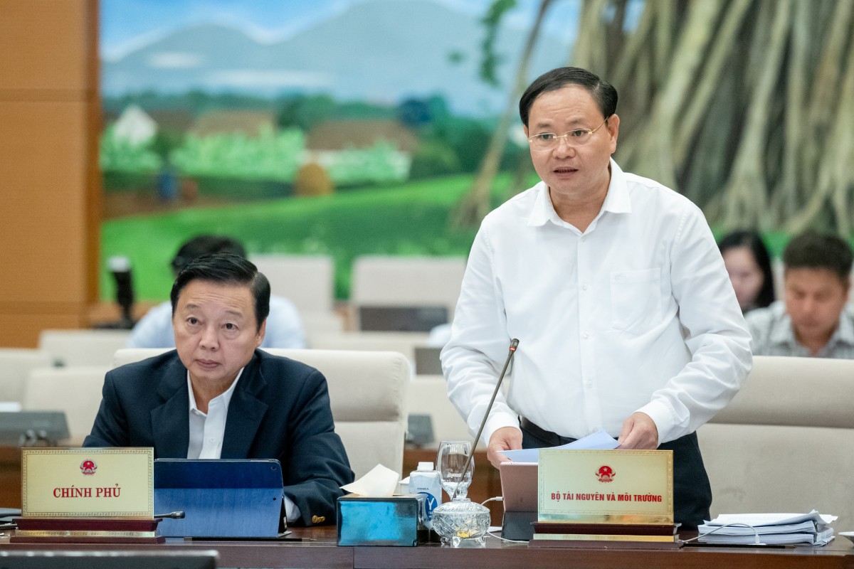 Thứ trưởng Bộ Tài nguyên và Môi trường Lê Minh Ngân Thứ trưởng Bộ Tài nguyên và Môi trường Lê Minh Ngân