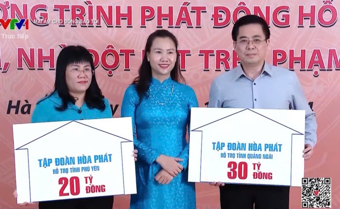 Hòa Phát hỗ trợ xây dựng hơn 1.500 căn nhà cho người nghèo trên cả nước Hòa Phát hỗ trợ xây dựng hơn 1.500 căn nhà cho người nghèo trên cả nước
