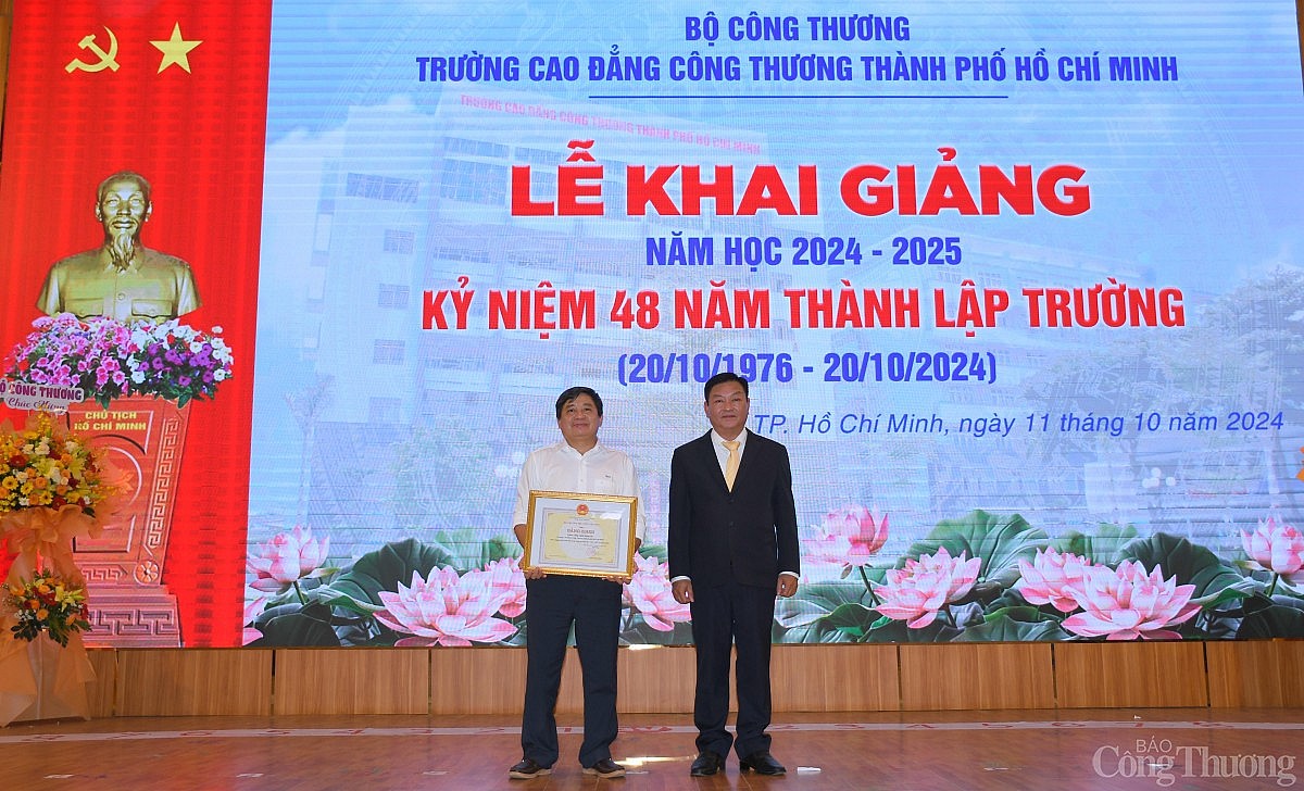Trường Cao đẳng Công Thương TP. Hồ Chí Minh khai giảng năm học 2024-2025