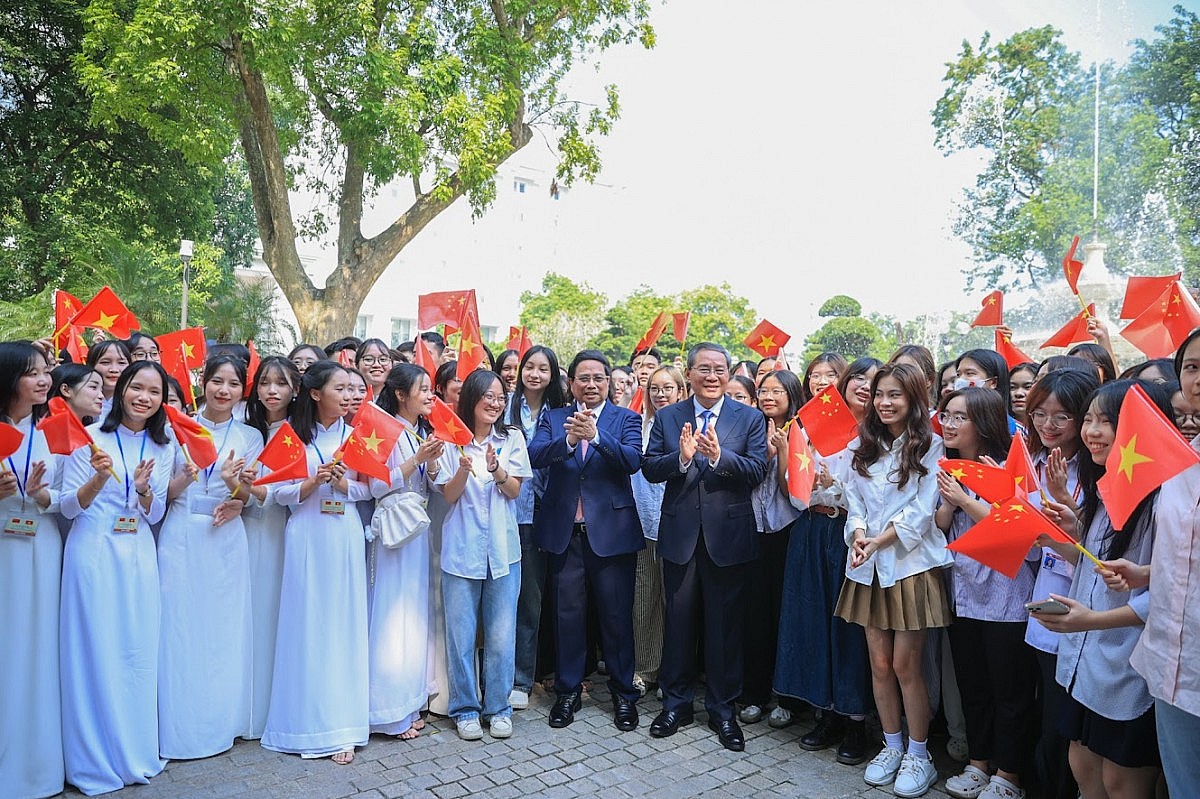 Thủ tướng Phạm Minh Chính chủ trì Lễ đón chính thức Thủ tướng Trung Quốc Lý Cường Thủ tướng Phạm Minh Chính chủ trì Lễ đón chính thức Thủ tướng Trung Quốc Lý Cường