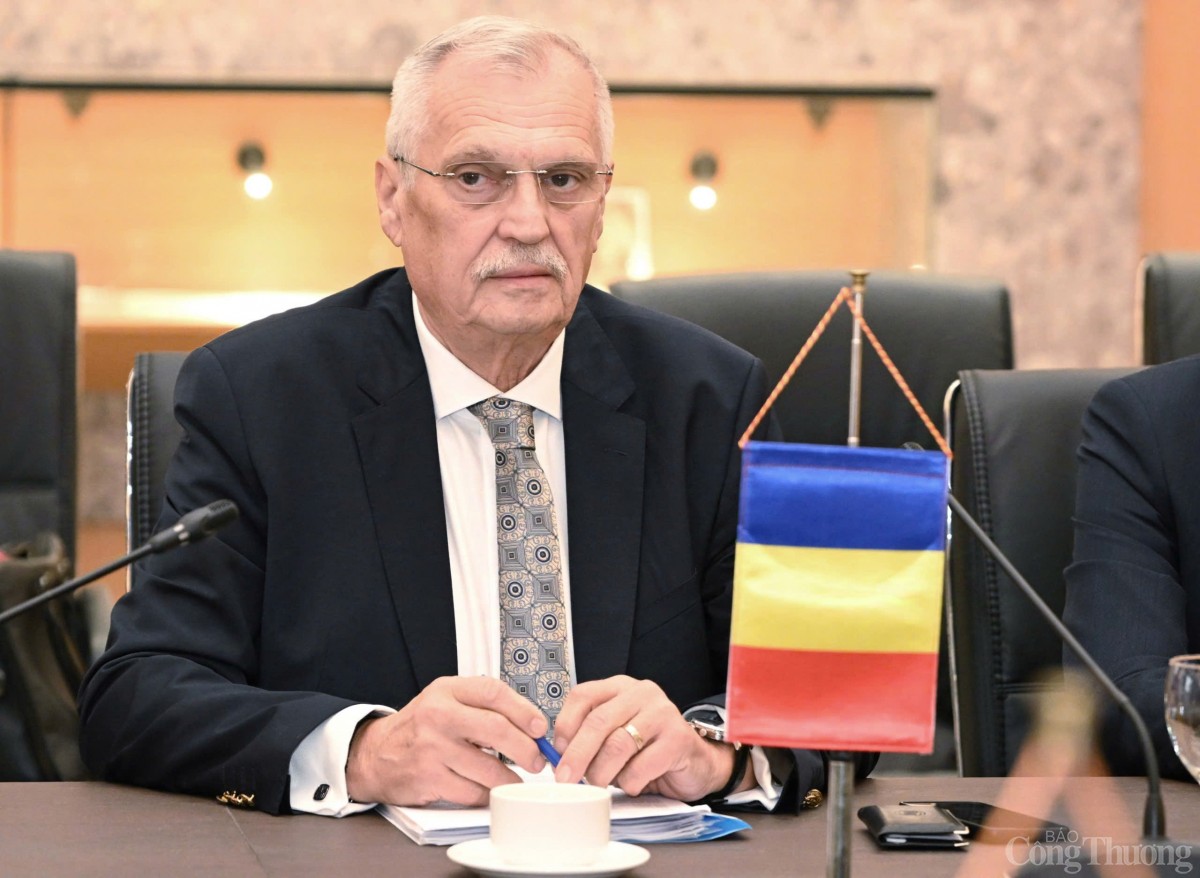 Thứ trưởng Nguyễn Hoàng Long tiếp Chủ tịch Phòng Thương mại và Công nghiệp tỉnh Prahova, Rumani