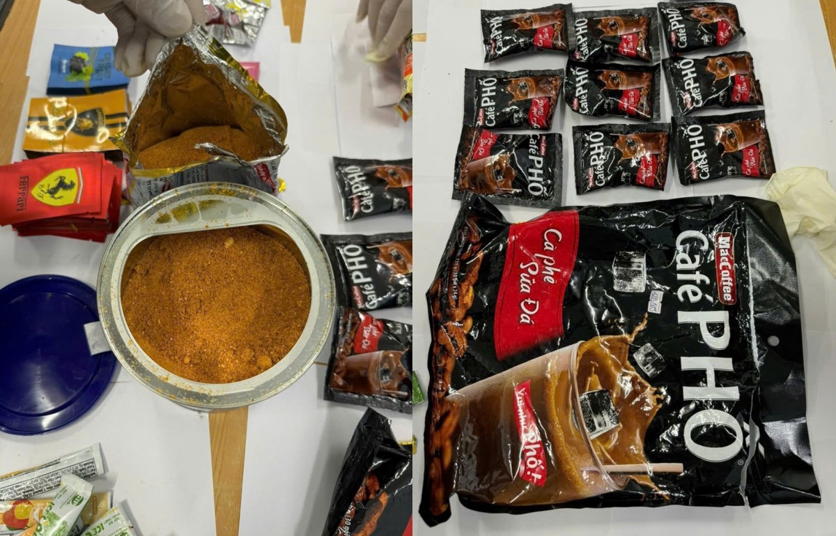 tang vật thu giữ là hơn 2kg ma túy  tang vật thu giữ là hơn 2kg ma túy