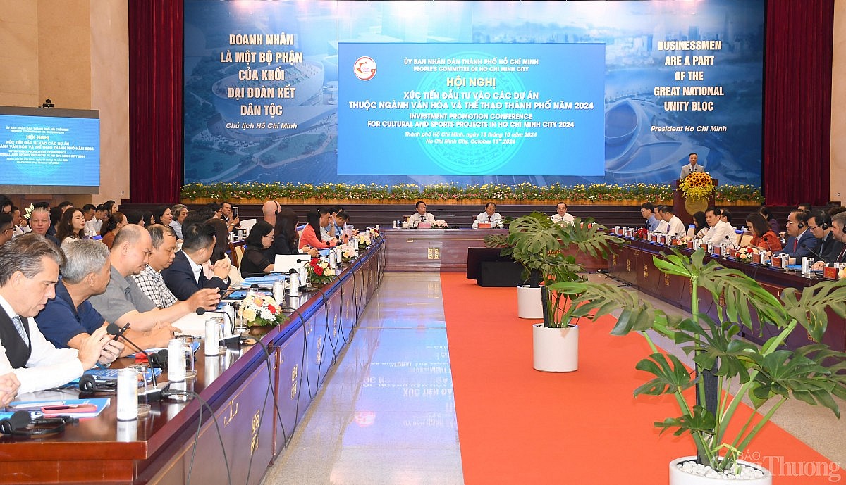 TP. Hồ Chí Minh mời gọi đầu tư 23 dự án ngành văn hóa - thể thao, vốn hơn 23.800 tỷ đồng