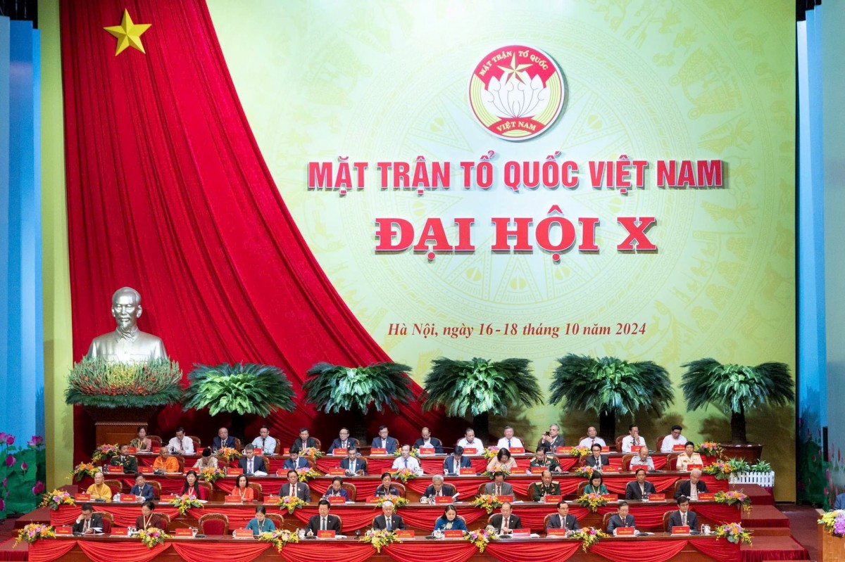 Ngày làm việc đầu tiên của Đại hội đại biểu toàn quốc Mặt trận tổ quốc Việt Nam lần thứ X Ngày làm việc đầu tiên của Đại hội đại biểu toàn quốc Mặt trận tổ quốc Việt Nam lần thứ X