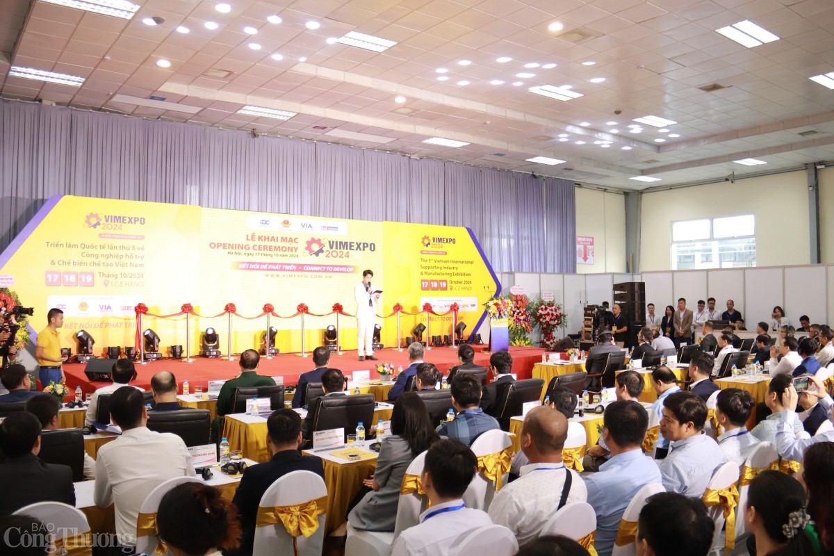 Khai mạc Triển lãm Quốc tế về công nghiệp hỗ trợ và chế biến chế tạo Việt Nam - VIMEXPO 2024 Khai mạc Triển lãm Quốc tế về công nghiệp hỗ trợ và chế biến chế tạo Việt Nam - VIMEXPO 2024