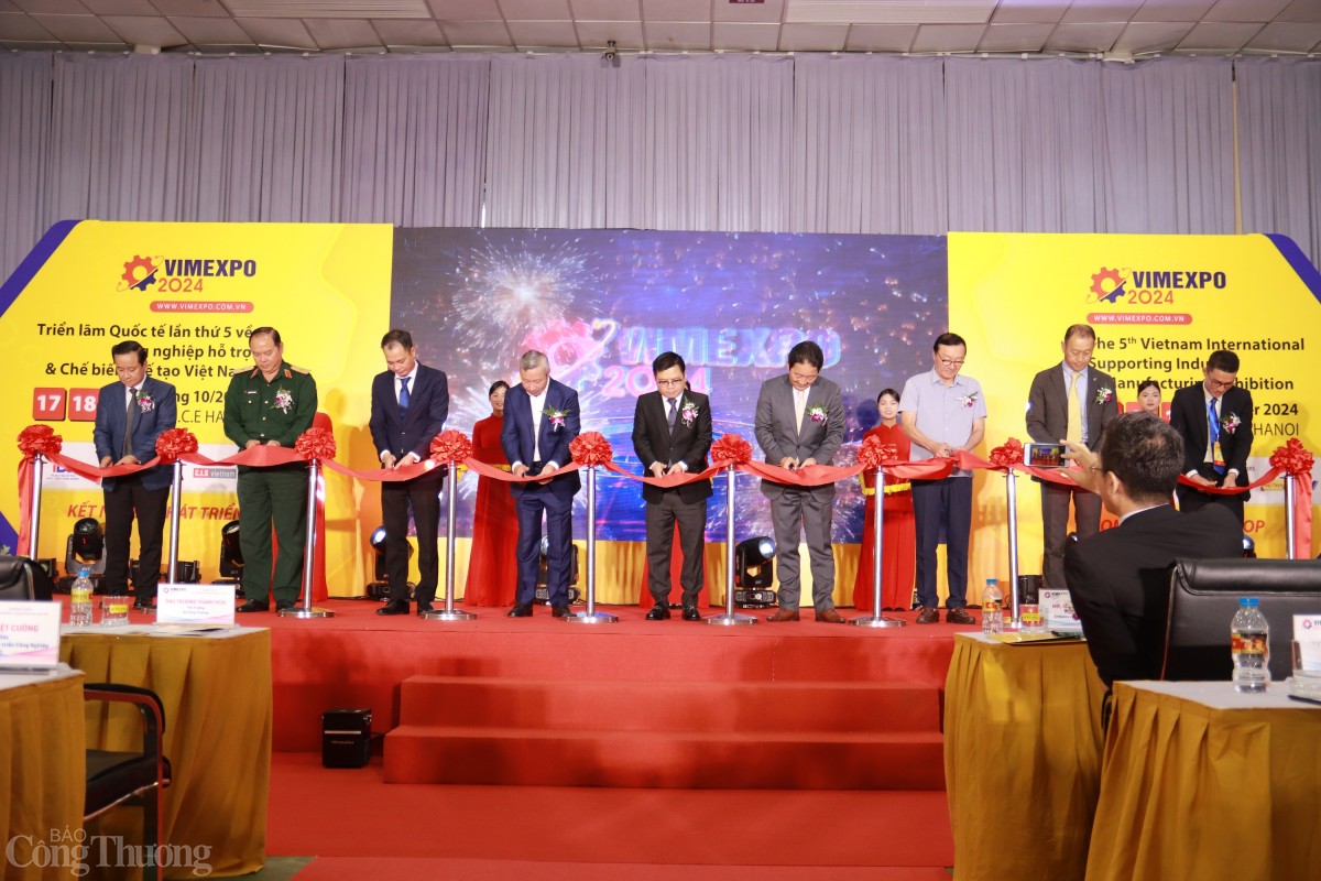 Khai mạc Triển lãm Quốc tế về công nghiệp hỗ trợ và chế biến chế tạo Việt Nam - VIMEXPO 2024 Khai mạc Triển lãm Quốc tế về công nghiệp hỗ trợ và chế biến chế tạo Việt Nam - VIMEXPO 2024