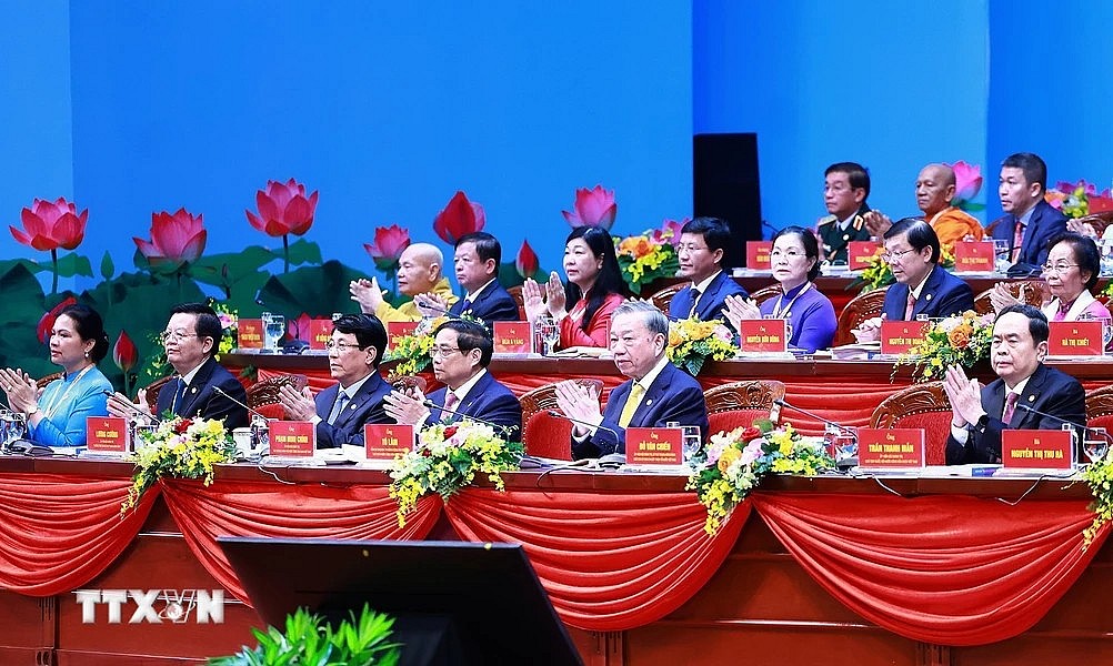Khai mạc trong thể Đại hội đại biểu toàn quốc Mặt trận Tổ quốc Việt Nam lần thứ X Khai mạc trong thể Đại hội đại biểu toàn quốc Mặt trận Tổ quốc Việt Nam lần thứ X