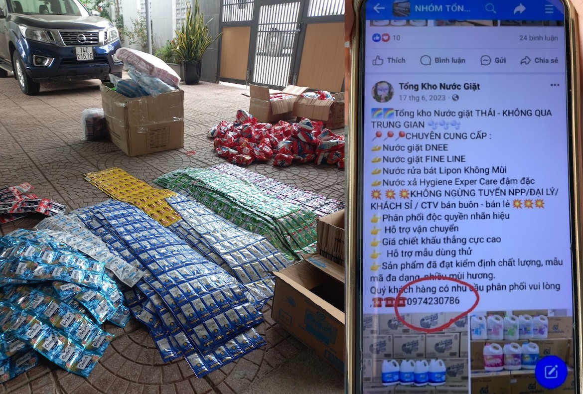 Gần 12.000 sản phẩm hóa mỹ phẩm giả mạo nhãn hiệu bị phát hiện hồi tháng 7/2024 Gần 12.000 sản phẩm hóa mỹ phẩm giả mạo nhãn hiệu bị phát hiện hồi tháng 7/2024