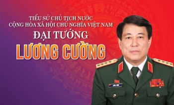 Infographic | Tiểu sử Chủ tịch nước Cộng hòa xã hội chủ nghĩa Việt Nam Đại tướng Lương Cường