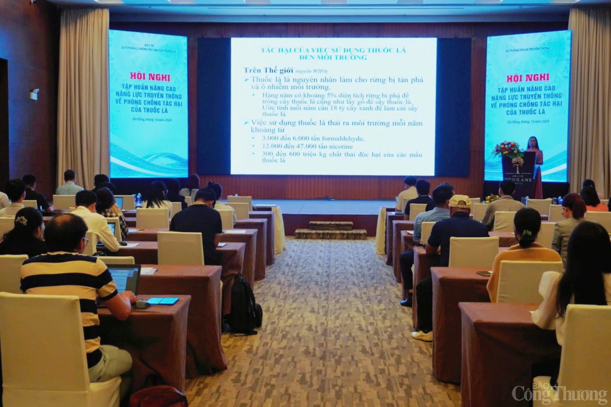 Đẩy mạnh truyền thông về tác hại của thuốc lá, nhất là thuốc lá điện tử, thuốc lá nung nóng Đẩy mạnh truyền thông về tác hại của thuốc lá, nhất là thuốc lá điện tử, thuốc lá nung nóng