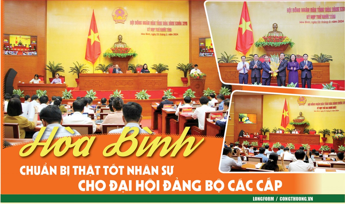 Hòa Bình: Chuẩn bị thật tốt nhân sự cho đại hội Đảng bộ các cấp Hòa Bình: Chuẩn bị thật tốt nhân sự cho đại hội Đảng bộ các cấp