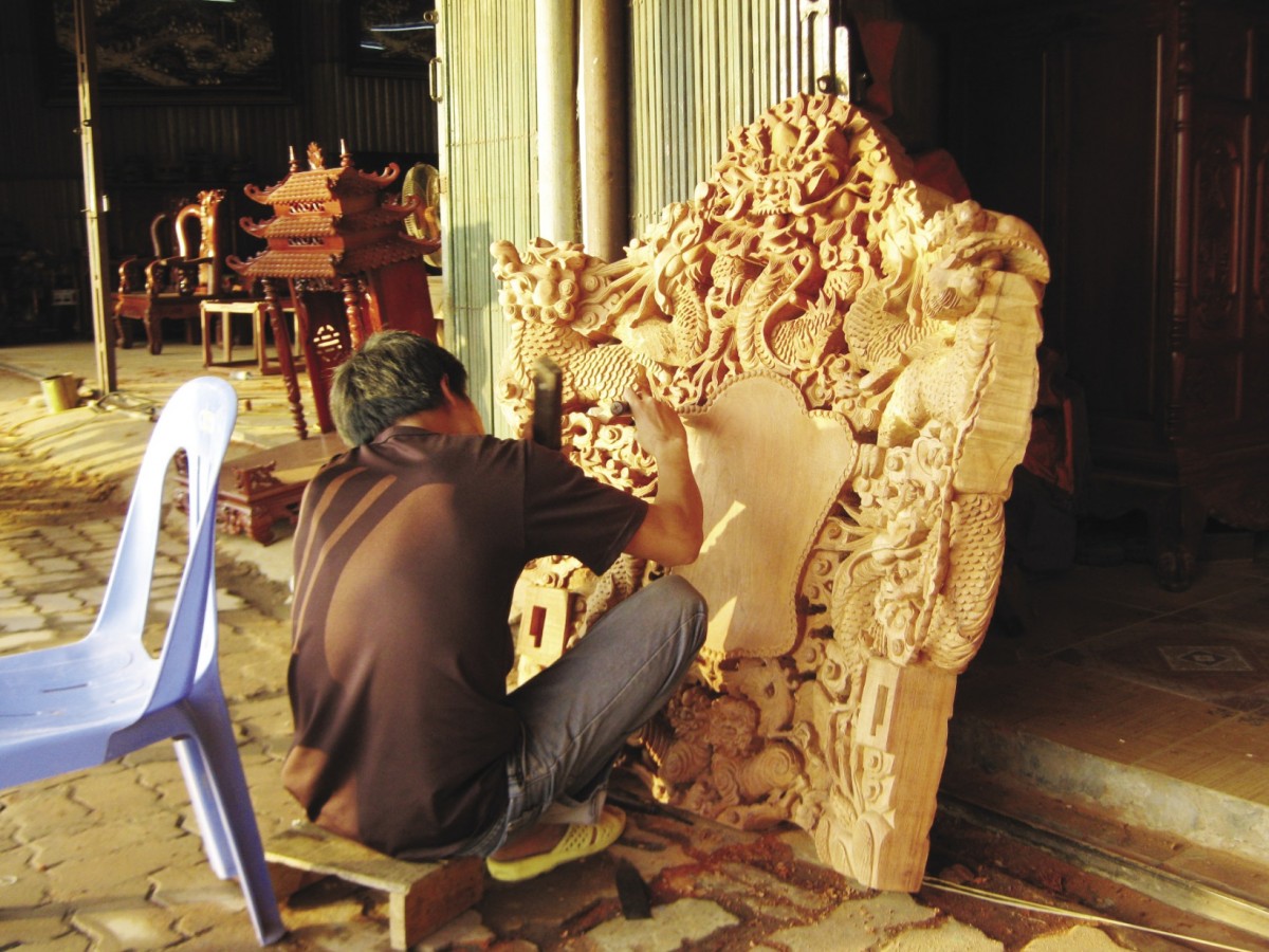 Các nghệ nhân làng nghề vẫn nỗ lực