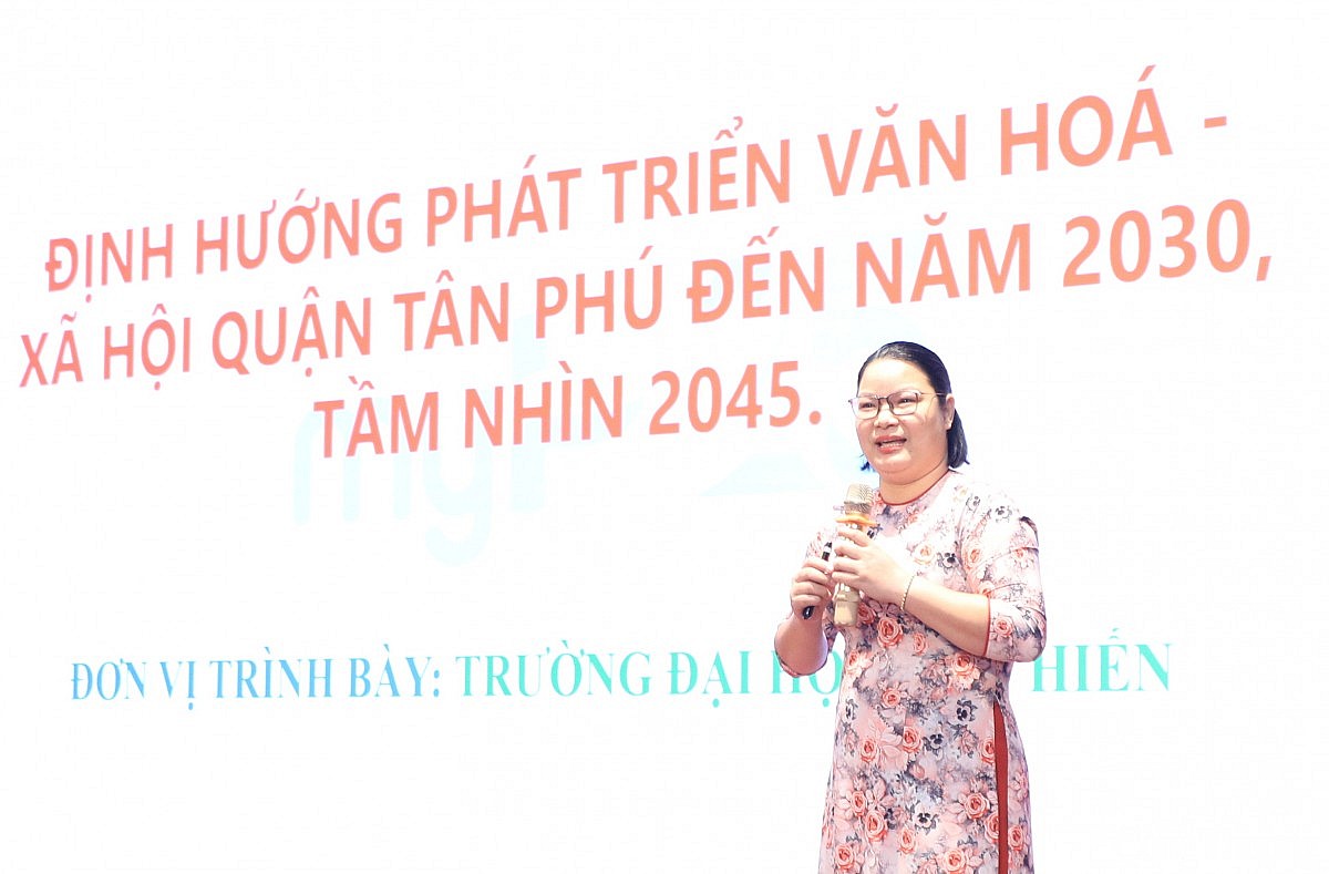 Định hướng đến năm 20245, quận Tân Phú - Trung tâm dịch vụ, logistics khu vực phía Tây TP. Hồ Chí Minh