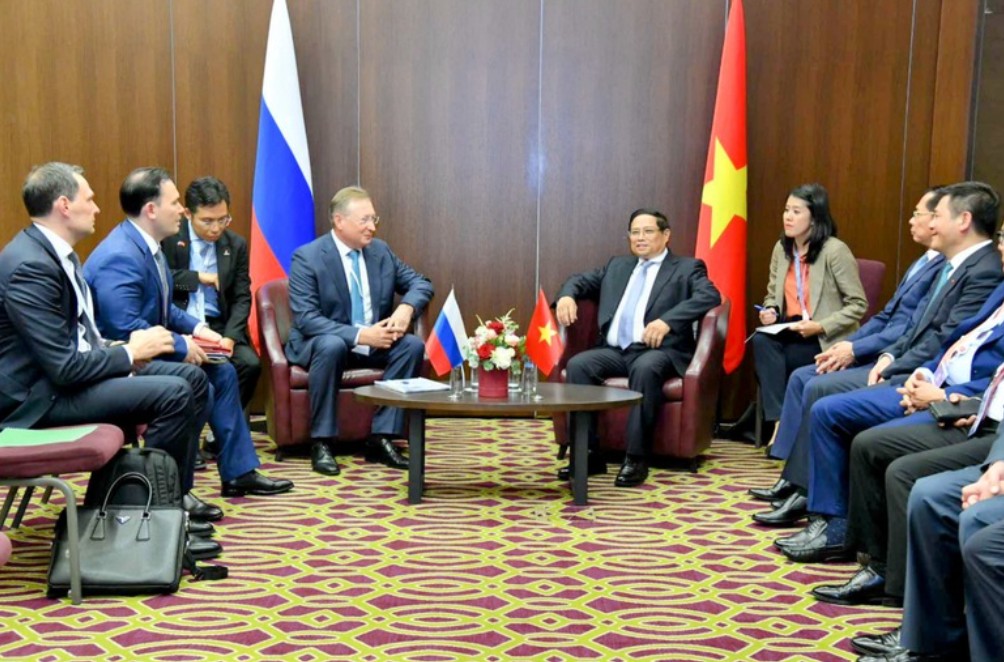 Chuyến công tác của Thủ tướng khẳng định một Việt Nam bản lĩnh, tự chủ, tự lực, tự cường để bước vào kỷ nguyên vươn mình của dân tộc Chuyến công tác của Thủ tướng khẳng định một Việt Nam bản lĩnh, tự chủ, tự lực, tự cường để bước vào kỷ nguyên vươn mình của dân tộc