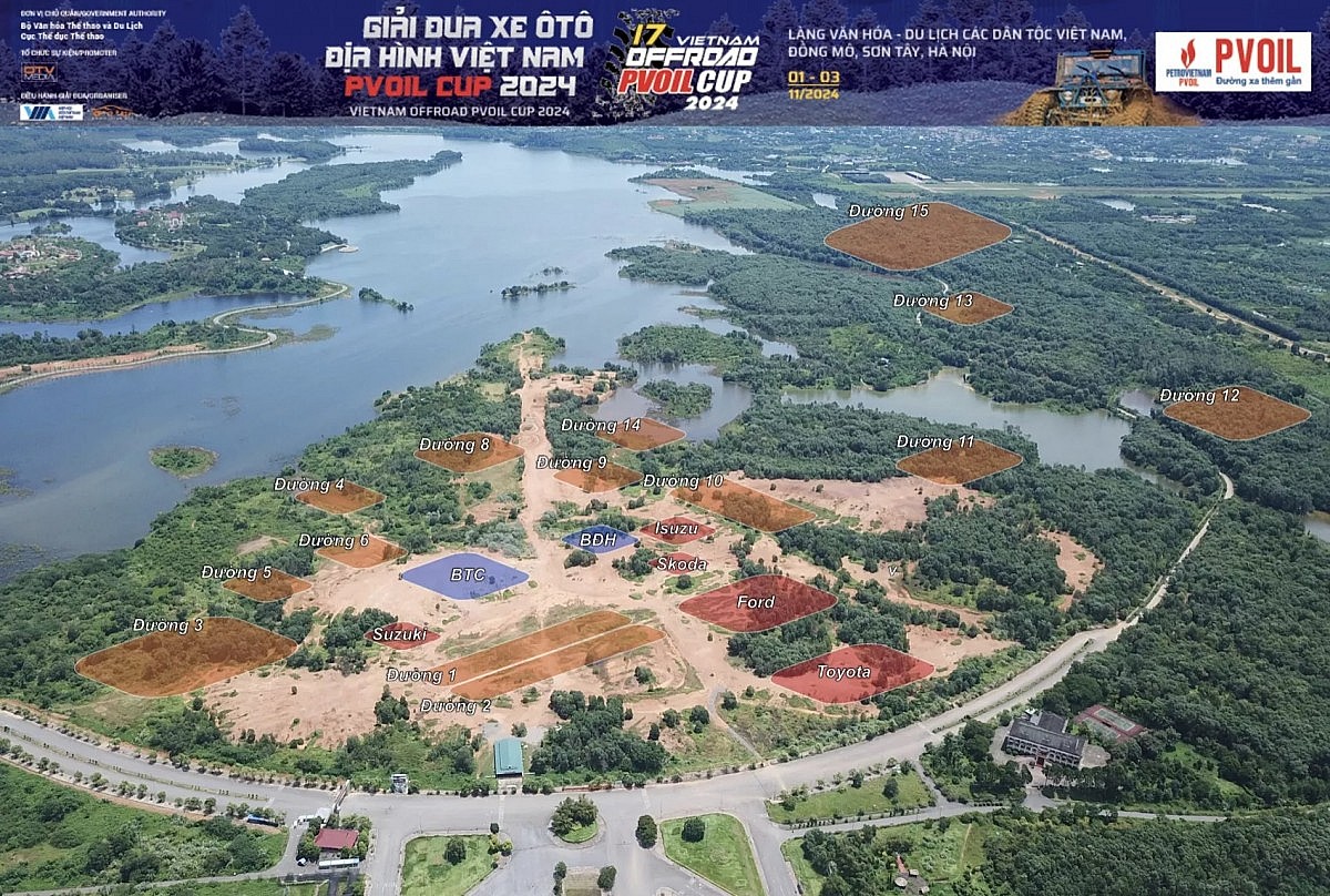 PVOIL VOC 2024 sẽ có 15 đường thi dành cho 4 hạng đấu PVOIL VOC 2024 sẽ có 15 đường thi dành cho 4 hạng đấu