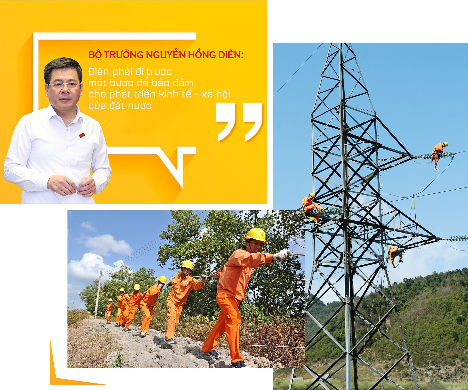 Bộ trưởng Nguyễn Hồng Diên: Luật Điện lực (sửa đổi) cần sớm thông qua để giải quyết các vấn đề cấp bách