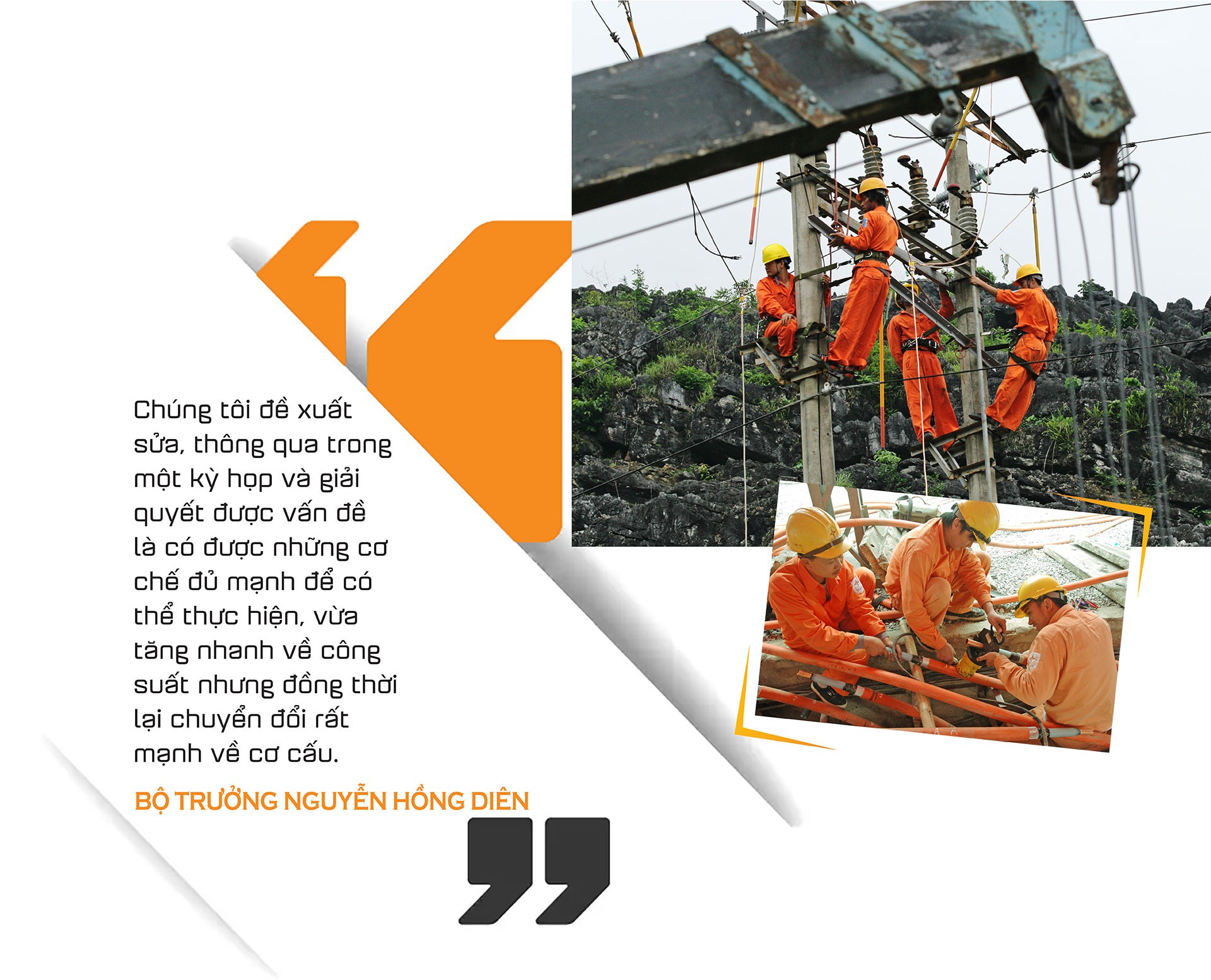 Bộ trưởng Nguyễn Hồng Diên: Luật Điện lực (sửa đổi) cần sớm thông qua để giải quyết các vấn đề cấp bách