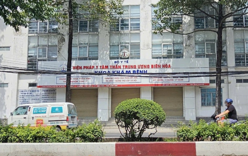 Viện Pháp y tâm thần Trung ương Biên Hòa có trụ sở tại TP. Biên Hòa (Đồng Nai) Viện Pháp y tâm thần Trung ương Biên Hòa có trụ sở tại TP. Biên Hòa (Đồng Nai)