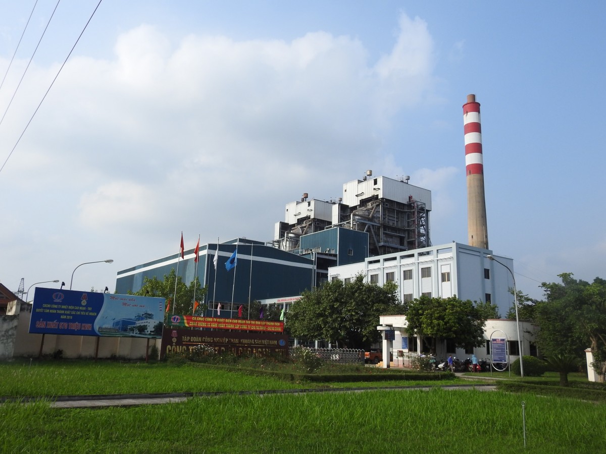 . Nhà máy Nhiệt điện Cao Ngạn (Thành phố Thái Nguyên, tỉnh Thái Nguyên) . Nhà máy Nhiệt điện Cao Ngạn (Thành phố Thái Nguyên, tỉnh Thái Nguyên)
