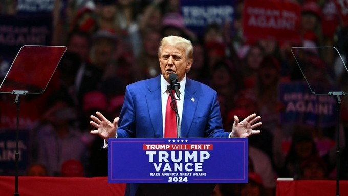 Ông Donald Trump - ứng cử viên cuộc bầu cử Mỹ 2024 Ông Donald Trump - ứng cử viên cuộc bầu cử Mỹ 2024