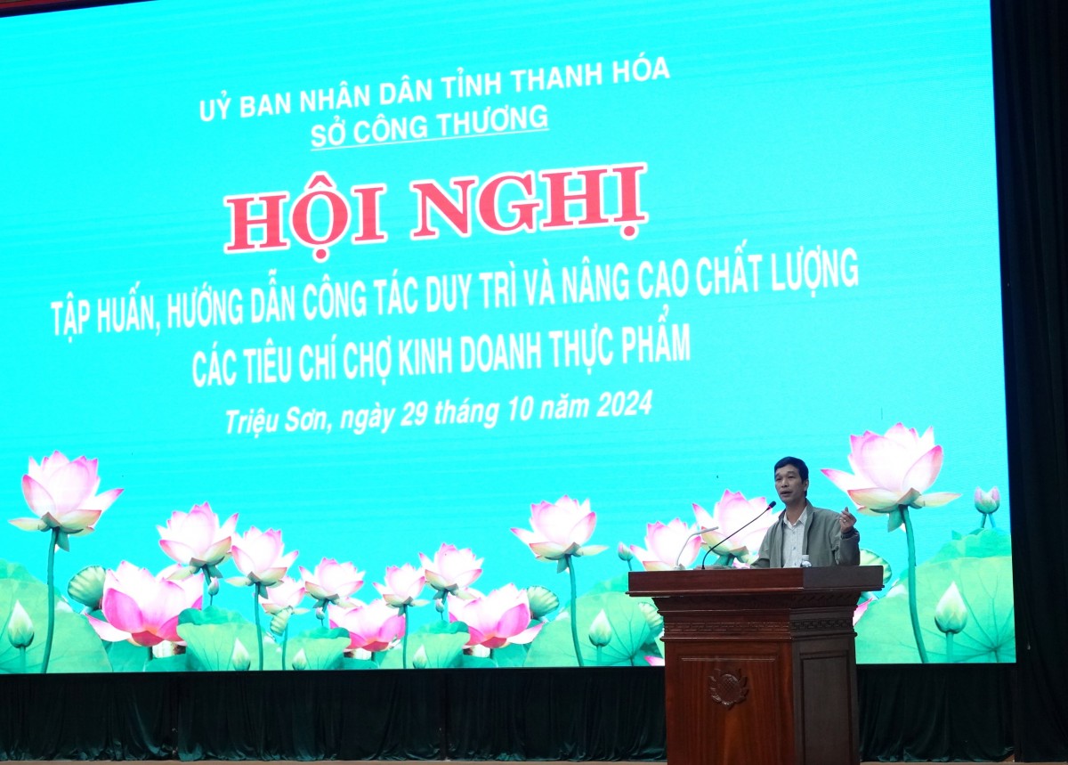 Thanh Hóa dẫn đầu về số lượng chợ đạt chuẩn theo tiêu chí kinh doanh thực phẩm Thanh Hóa dẫn đầu về số lượng chợ đạt chuẩn theo tiêu chí kinh doanh thực phẩm