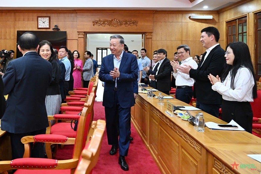 Tổng Bí thư Tô Lâm làm việc với Ban Tuyên giáo Trung ương Tổng Bí thư Tô Lâm làm việc với Ban Tuyên giáo Trung ương