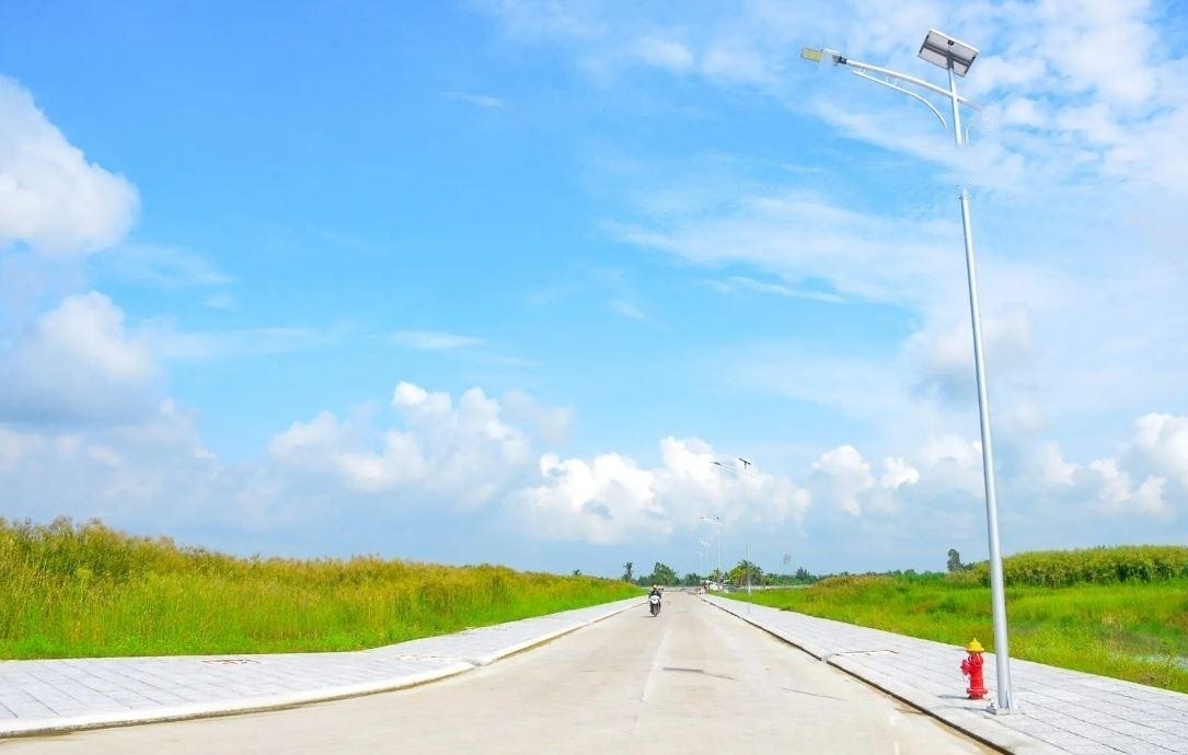 Hạ tầng kỹ thuật Cụm công nghiệp Xây Đá B đã cơ bản hoàn tất. Ảnh STO Hạ tầng kỹ thuật Cụm công nghiệp Xây Đá B đã cơ bản hoàn tất. Ảnh STO