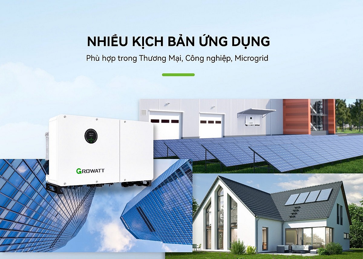 Growatt tung biến tần hybrid mới cho lưu trữ điện mặt trời với 3 ưu điểm Growatt tung biến tần hybrid mới cho lưu trữ điện mặt trời với 3 ưu điểm