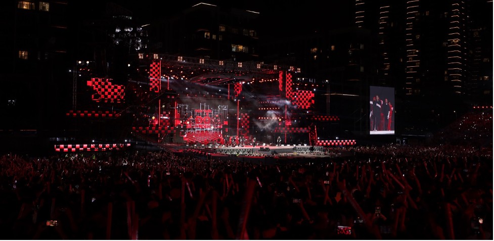 Những màn trình diễn “Made in Việt Nam” gây ấn tượng với hàng chục ngàn khán giả tại chương trình. Ảnh: Techcombank Những màn trình diễn “Made in Việt Nam” gây ấn tượng với hàng chục ngàn khán giả tại chương trình. Ảnh: Techcombank