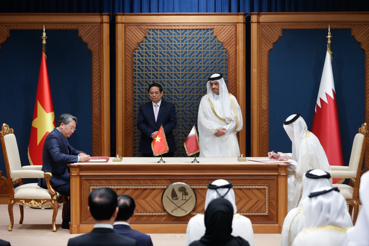 Hai nước Việt Nam - Qatar ký kết nhiều văn kiện hợp tác quan trọng