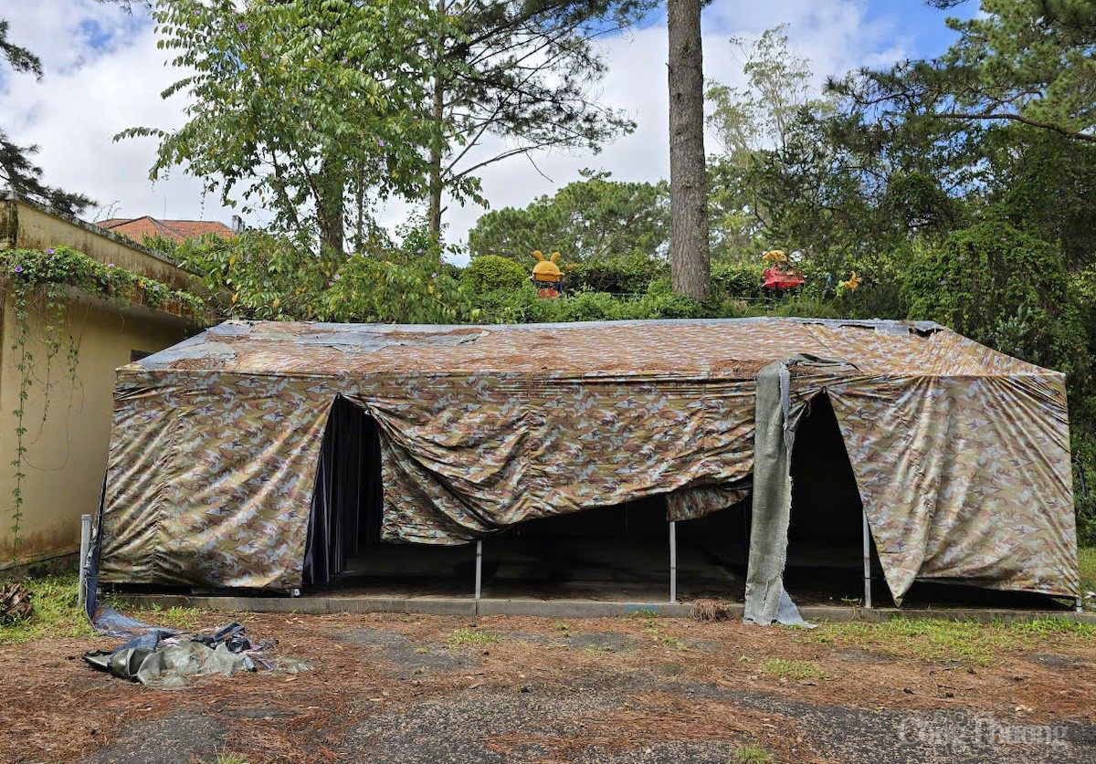 Điểm du lịch Dinh Bảo Đại tại Đà Lạt xuống cấp nghiêm trọng sau hơn 6 tháng dừng đón khách